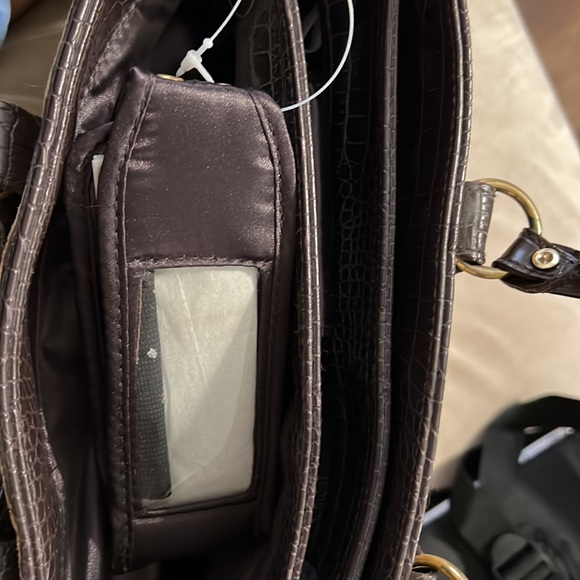 NWT Gold Mine Tote from Bueno shoulder bag purse Tan Cream Brown - Picture 7 of 17